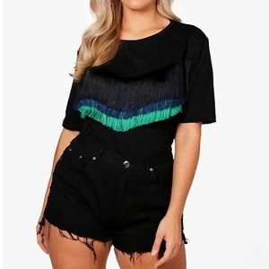 Fringed T Shirt